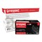 Gloveworks By Ammex Disposable Gloves, 6 mil Palm, Nitrile, Diamond Texture, Powder-Free, M, 1000 PK, Black GWBN44100 - alternate 3